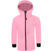 Dívčí premium starorůžová softshellová bunda