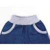 Dětské kraťasy jeans detail pasu