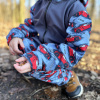Chlapecká softshellová bunda Závodní auta foto1