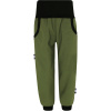 Chlapecké khaki softshellové kalhoty