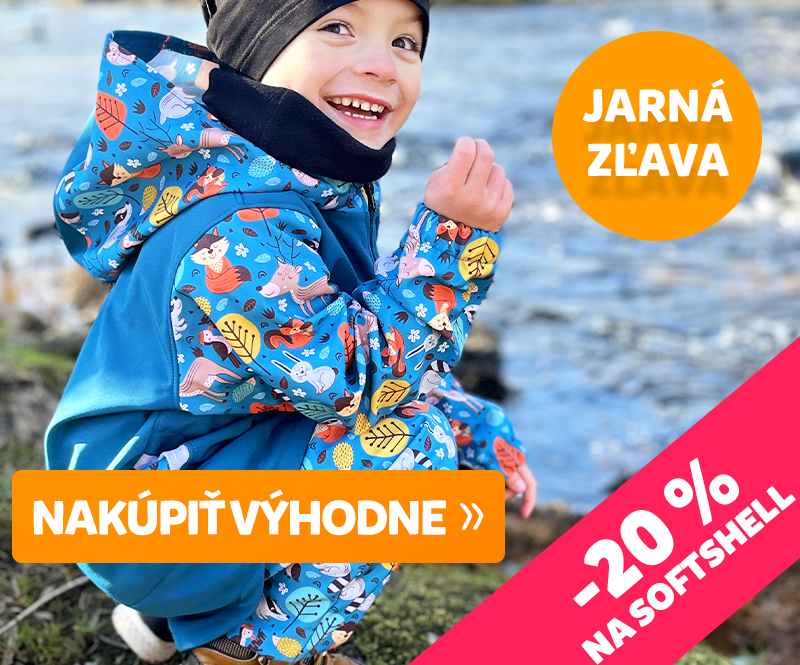 20% sleva na softshell - mobile
