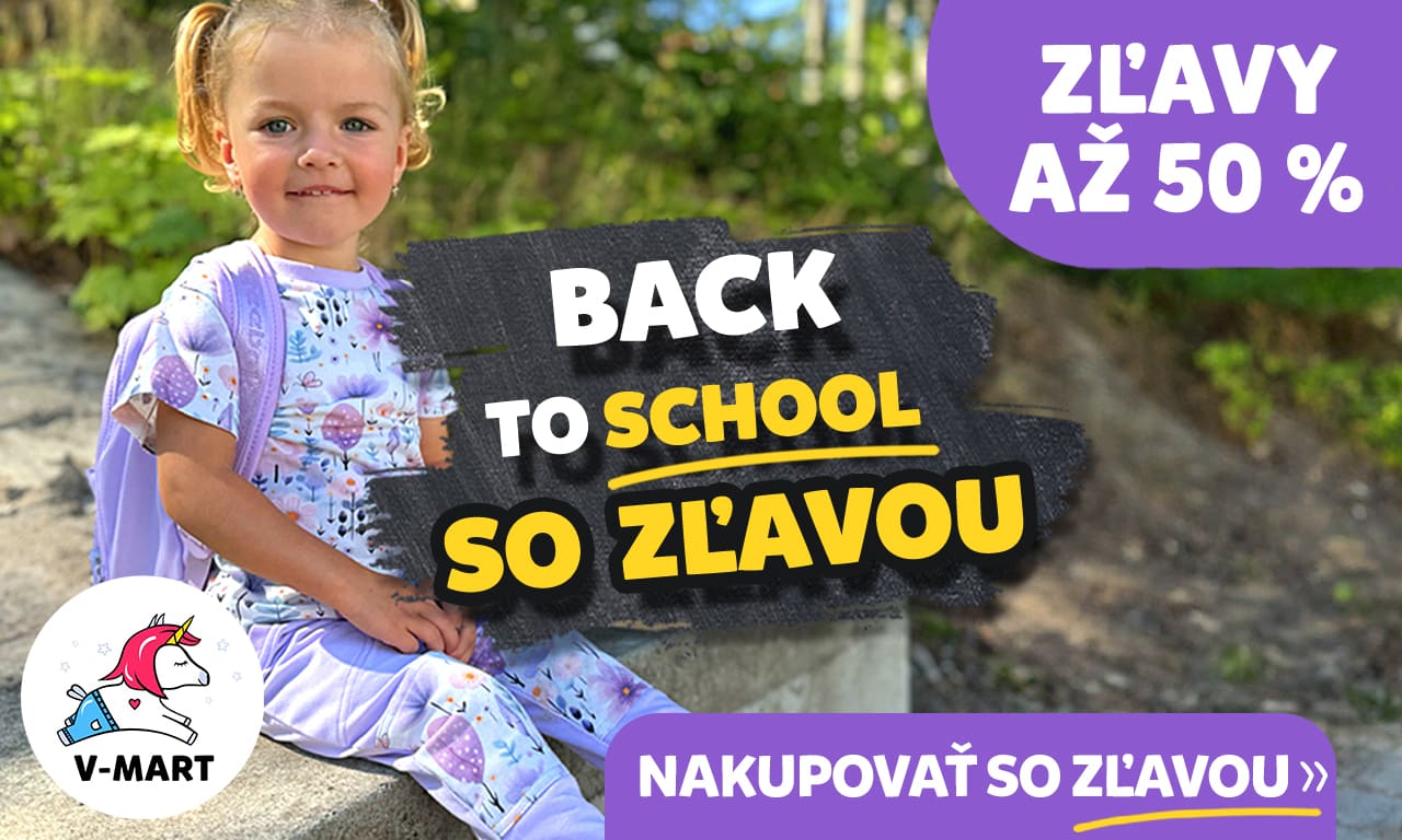 Zpátky do školky se slevou