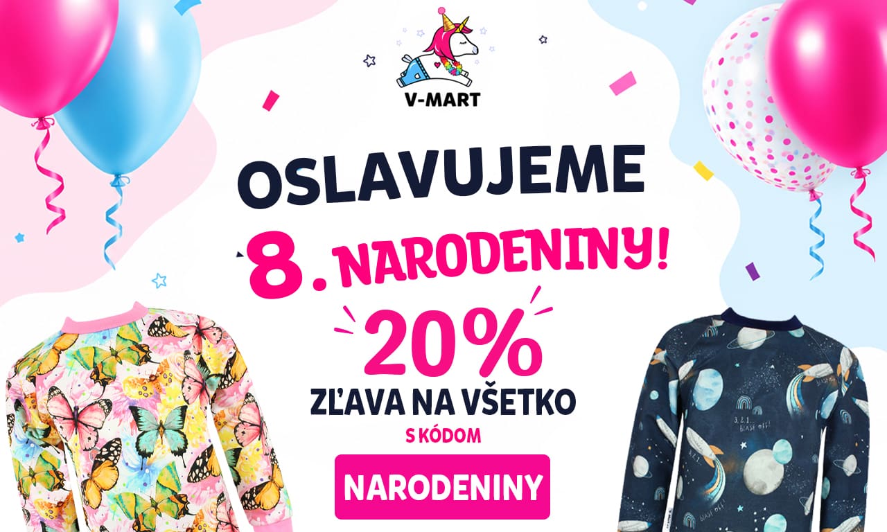 Sleva 20 % s kódem narozeniny