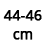 44-46 cm