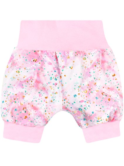Dívčí kraťasy pro miminka třpytky