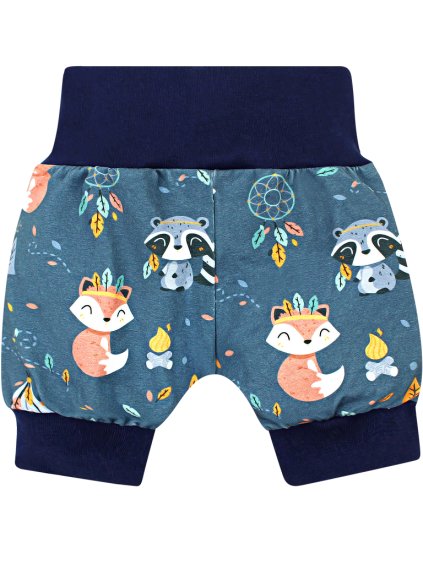 Chlapecké kraťasy pro miminka zvířátka a teepee