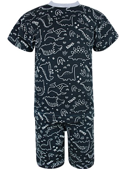 Chlapecké pyžamo s krátkým rukávem dinosauři