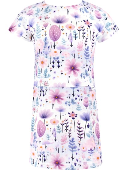 Dívčí šaty kytičky