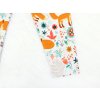 Dětské legíny lišky na louce detail nohavice2