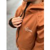 PREMIUM Chlapecká softshellová bunda hnědá detail2