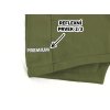 Chlapecká PREMIUM khaki softshellová bunda detail reflexního prvku2