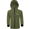 Chlapecká PREMIUM khaki softshellová bunda
