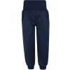 Dětské pružné tmavě modré softshellové kalhoty