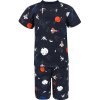 Chlapecké pyžamo s krátkým rukávem kosmonauti