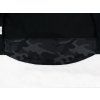Dětská softshellová bunda reflexní maskáč detail zadního dílu2