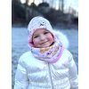 Foto1 dětská zateplená čepice zvířátka na ledě