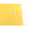 Dívčí žluté šaty detail kapsy