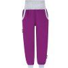 Tmavo fialové softshellové nohavice (s fleecom)