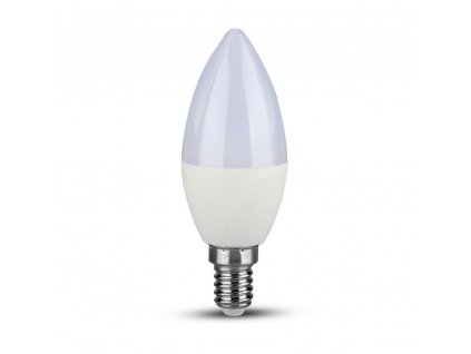 V-TAC PRO LED žiarovka - E14 C37 5,5W 4000K stmievaťeľná
