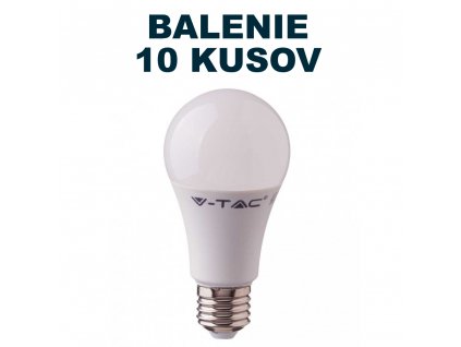 V-TAC PRO SAMSUNG LED žiarovka E27 A60 9W denná biela - 10 ks