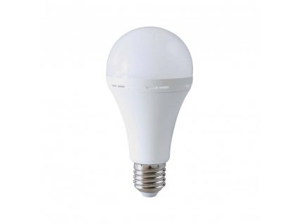 V-TAC LED žiarovka Eň27 A80 12W denná biela so záložným zdrojom