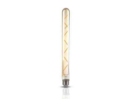 V-TAC LED žiarovka E27 T30 7W 2200K filament amber