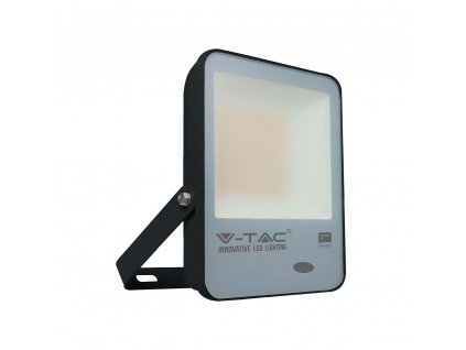 V-TAC PRO LED reflektor so súmrakovým senzorom 100W denná biela