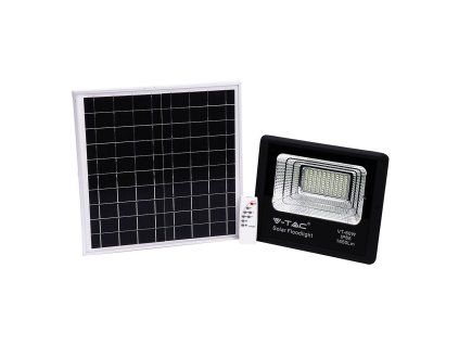 V-TAC LED reflektor 20W studená biela solárny