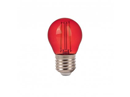 V-TAC LED žiarovka E27 G45 2W červená