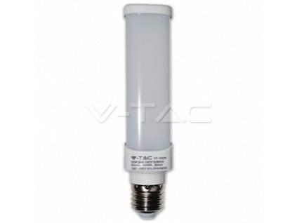 V-TAC LED žiarovka E27 PL 6W studená biela