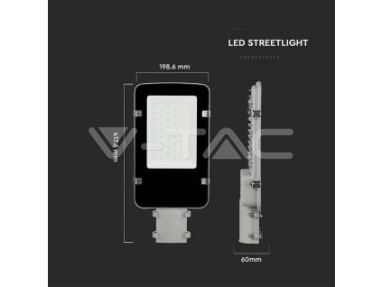 V-TAC PRO pouličné LED svietidlo - 30W 4000K A++ SAMSUNG