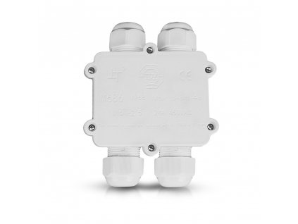 V-TAC vodeodolná montážna krabica biela 8-12mm IP68