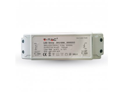 V-TAC napájaci zdroj pre LED panel 29W stmievateľný