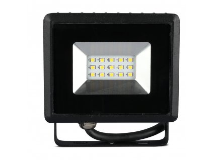 V-TAC LED reflektor 10W studená biela čierny