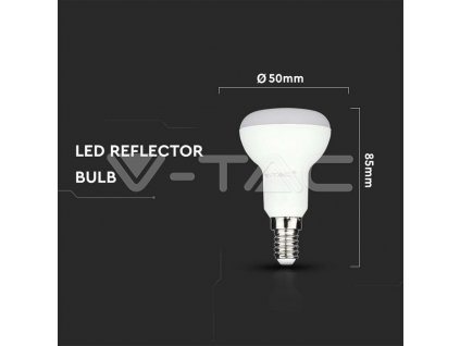 V-TAC PRO LED žiarovka - E14 R50 4,8W 4000K