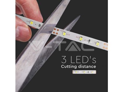 V-TAC pás SMD3528 60 LED/m 4,2W/m 3000K