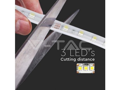 V-TAC LED pás SMD5050 60 LED/m 10W 4000K