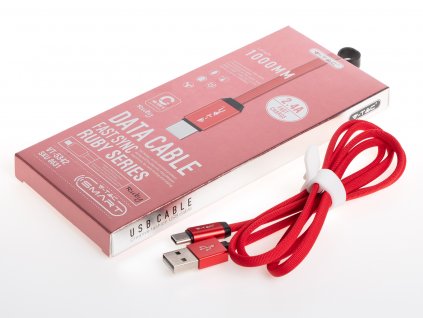 V-TAC POWER USB kábel USB-C 1m červený