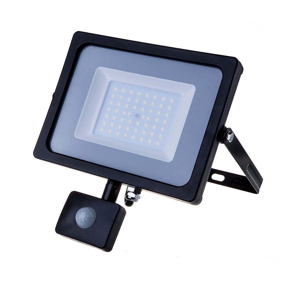 V-TAC PRO SAMSUNG LED reflektor 50W denná biela so senzorom