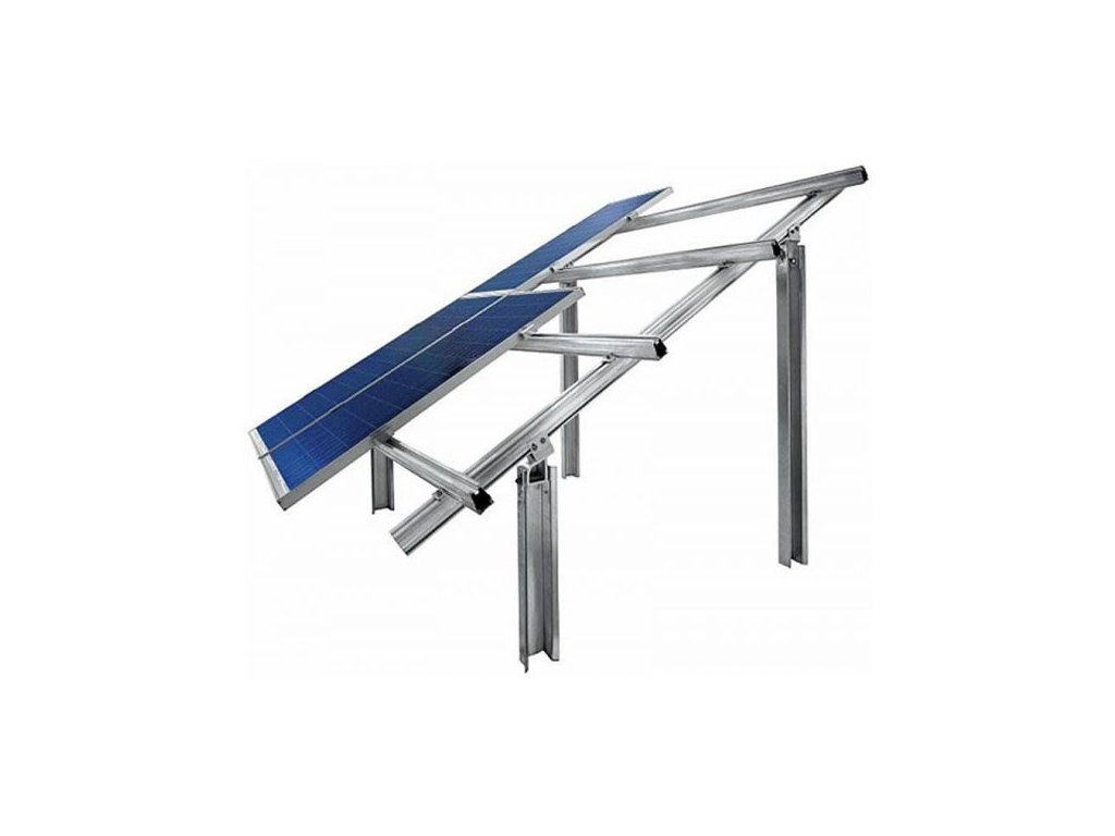 V-TAC hliníkový profil pre uchytenie solárnych panelov 1200mm strieborný