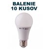 V-TAC PRO SAMSUNG LED žiarovka E27 A60 9W denná biela - 10 ks