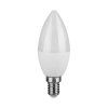 V-TAC PRO LED žiarovka E14 C37 6,5W studená biela