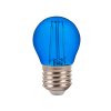 V-TAC LED žiarovka E27 G45 2W modrá