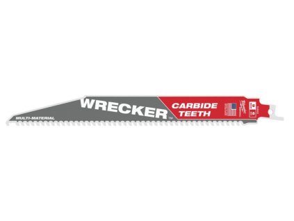 MILWAUKEE Pilový plátek WRECKER CARBIDE 230mm/6TPI s karbidem