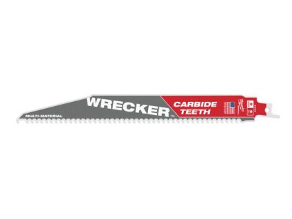MILWAUKEE Pilový plátek WRECKER CARBIDE 150mm/6TPI s karbidem