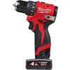 MILWAUKEE M12BLDDRC-402B Aku vrtací šroubovák