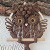 macrame sova hneda