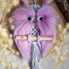 macrame sova rouno ruzova