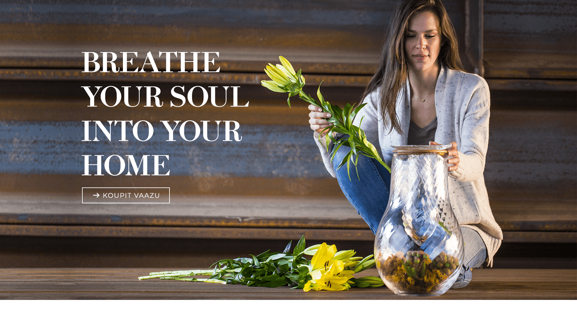 Breathe your soul into...