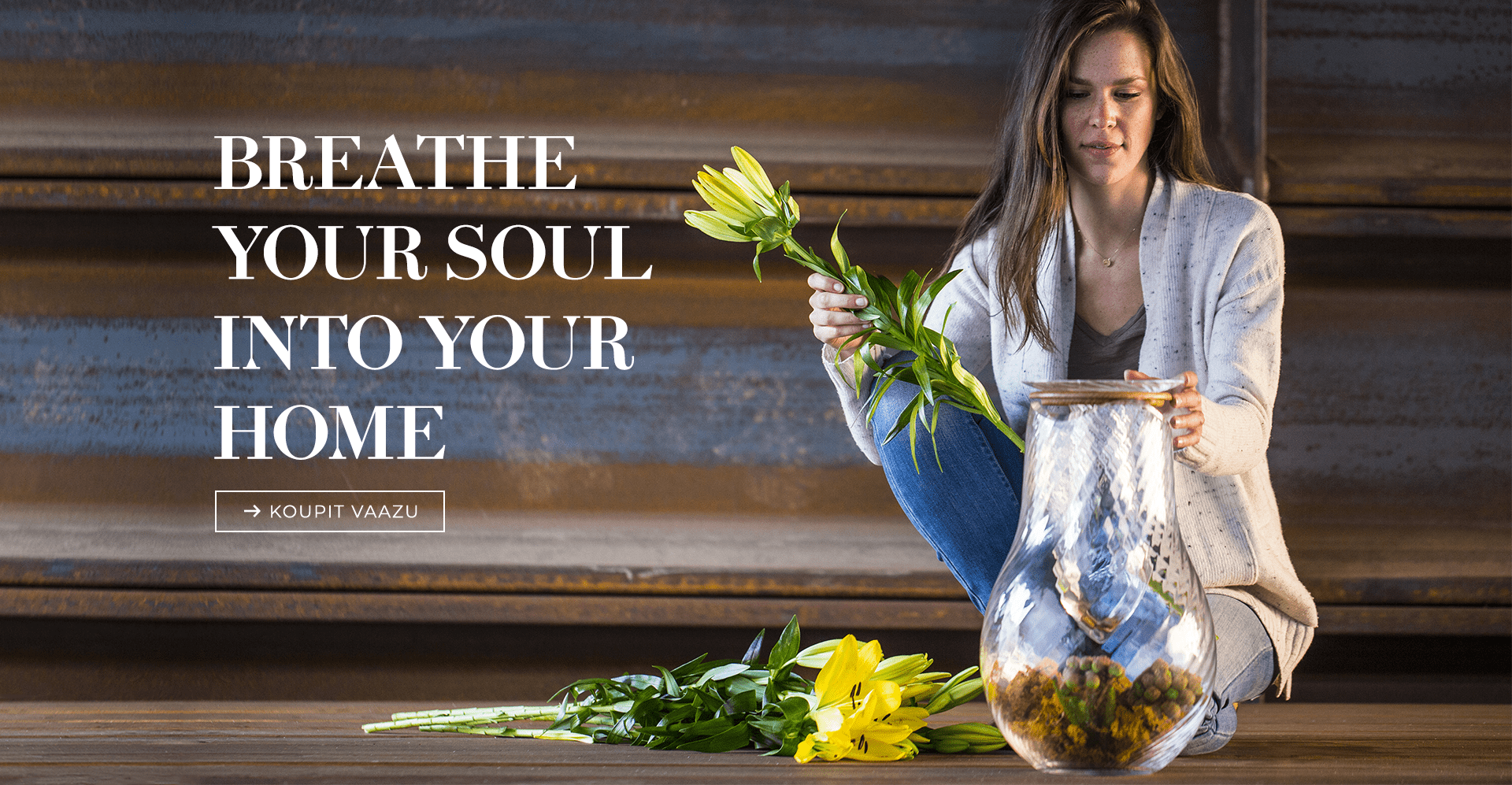 Breathe your soul into...